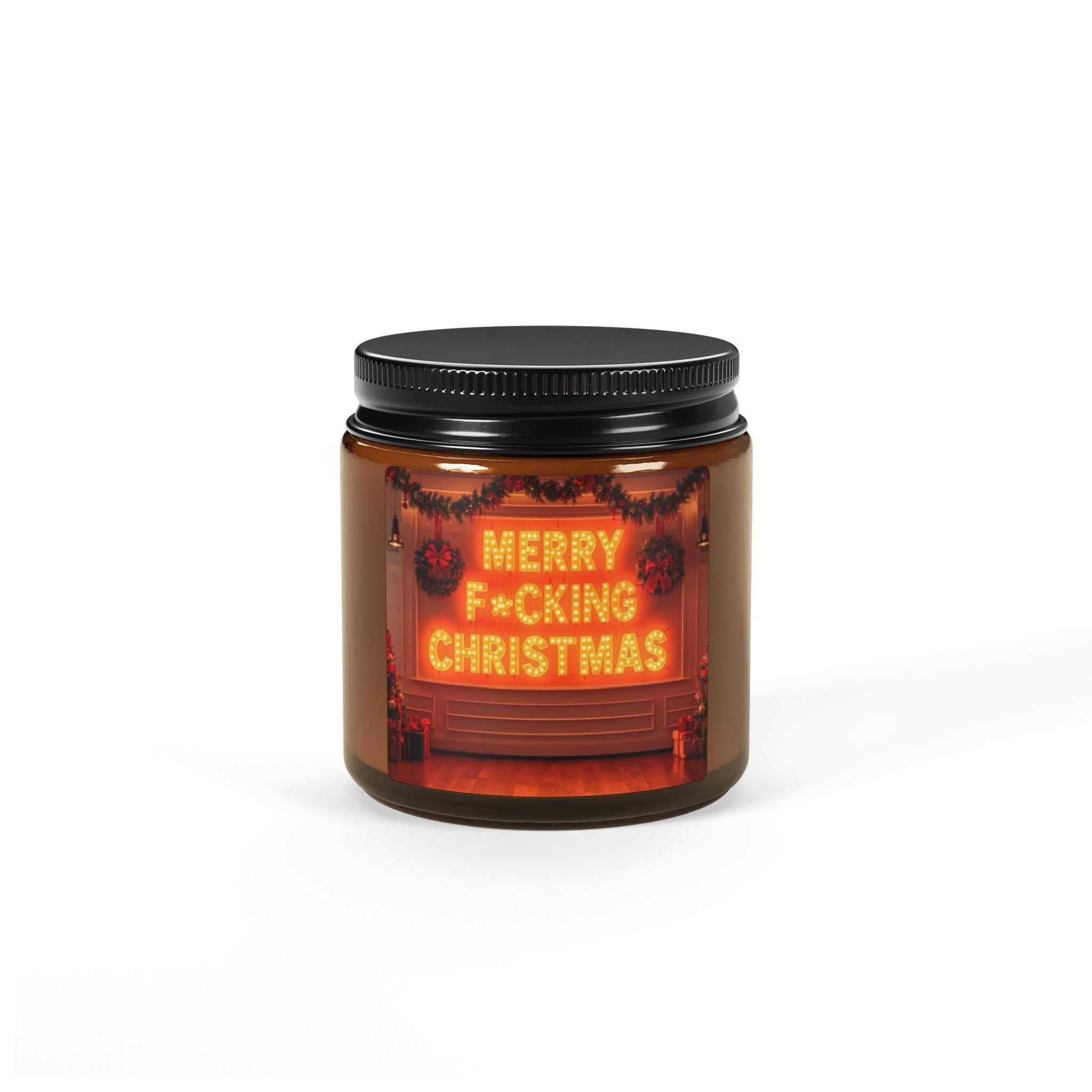 Candle - Merry F❄️cking Christmas Scented Soy Candle