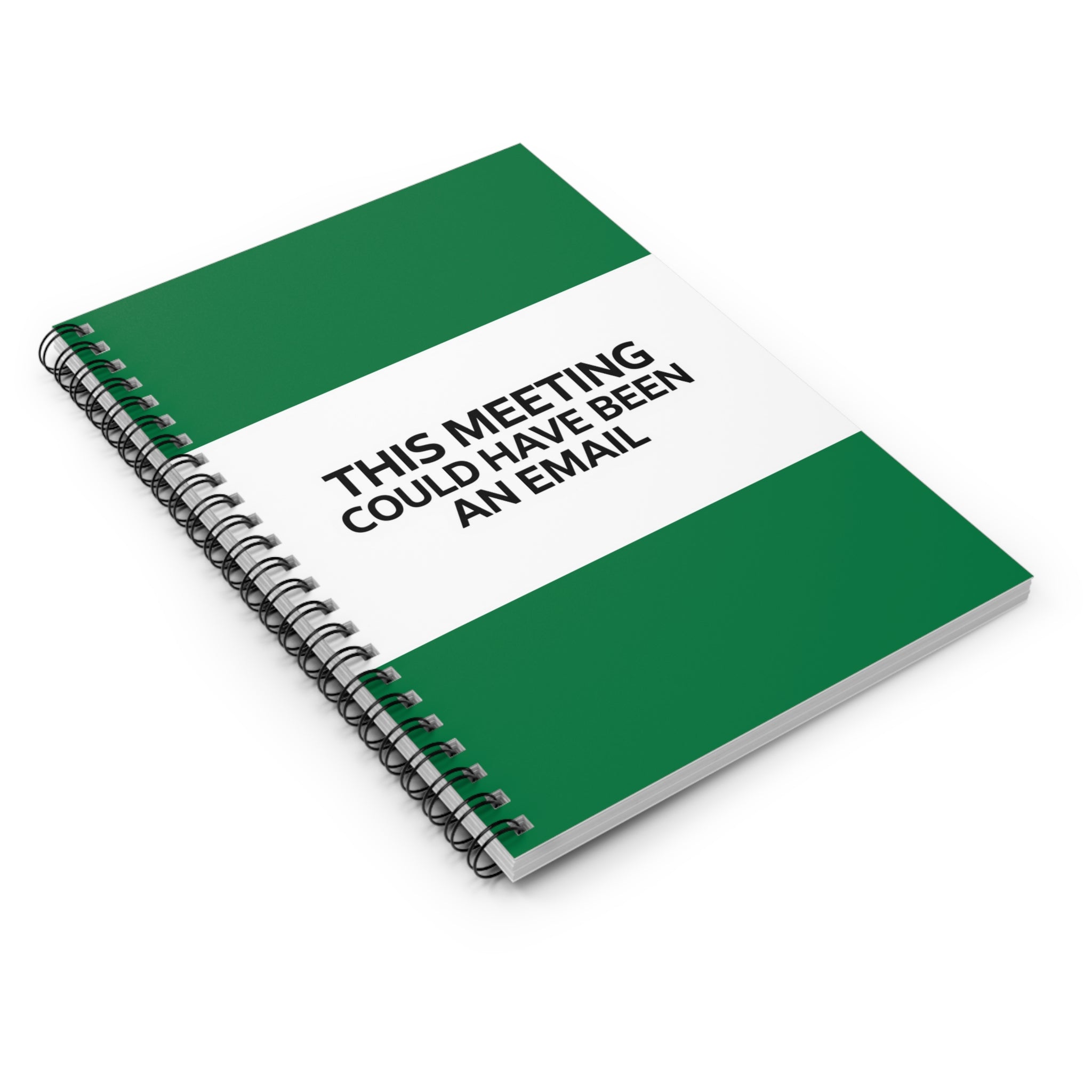 Spiral Notebook - Humorous 'This Could Have Been a Meeting' Quote